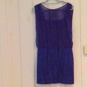 Midnight Blue Party Dress